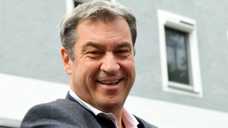 Lässt sich gern ablichten: Markus Söder.