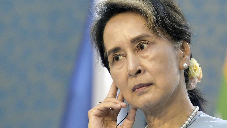Aung San Suu Kyi weist alle Vorwürfe zurück (Archivbild).