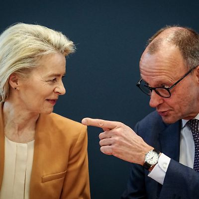 Wohlstand geht vor Green Deal: Jetzt sagt Merz von der Leyen, wo's lang  geht - ntv.de