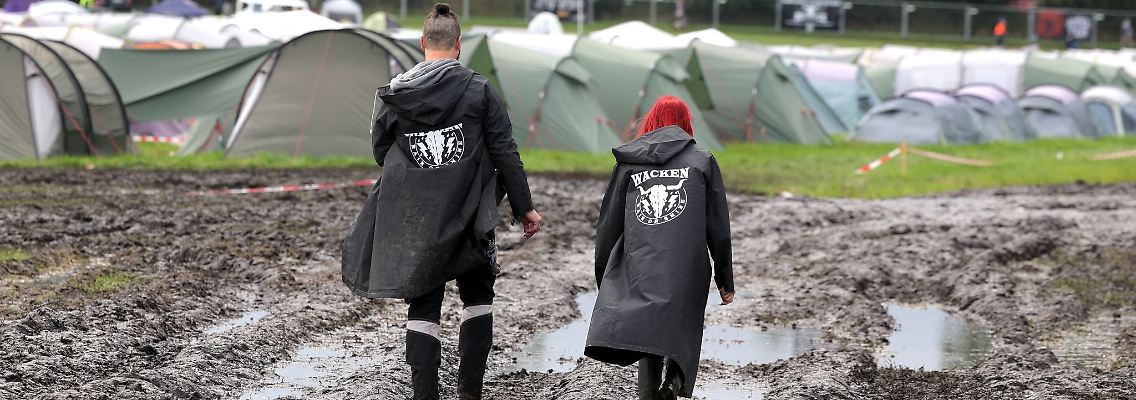 Fällt ein Festival ins Wasser, können Ticketinhaber ihren Eintrittspreis zurückverlangen.