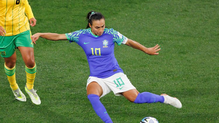 Die WM-Karriere von Marta endet bitter.