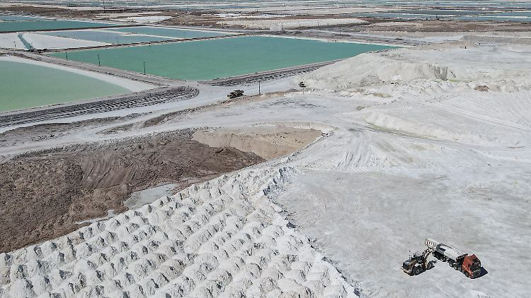Chile ist der zweitgrößte Lithium-Produzent der Welt. 
