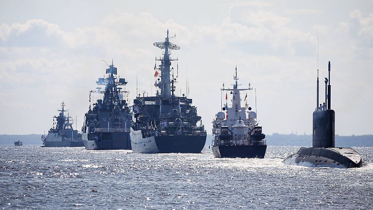 Allein für dieses Jahr verspricht Putin der Marine 30 neue Kriegsschiffe.