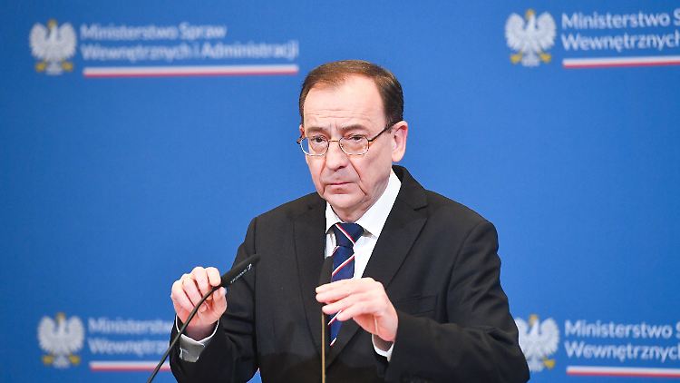 Polens Innenminister  Mariusz Kaminski hat russische Spione im Visier.
