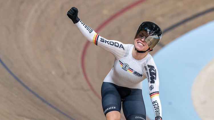 Darf wieder jubeln: Emma Hinze.