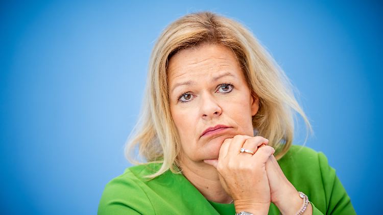 Sagt der Clan-Kriminalität den Kampf an: Bundesinnenministerin Nancy Faeser.
