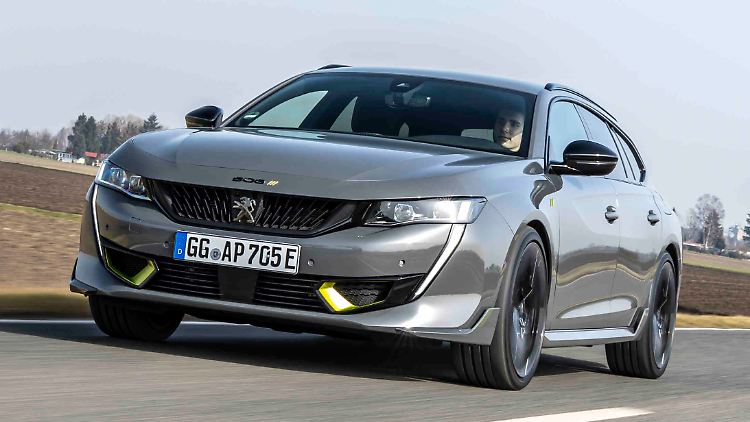 Technisch mit dem Opel Grandland eng verwandt, aber noch ein deutliches Stück würziger fährt sich der Peugeot 508 PSE.