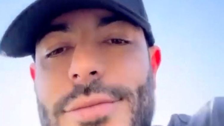 Sebastián Marset ist auf der Flucht - dies ist ein Screenshot seiner Videobotschaft.