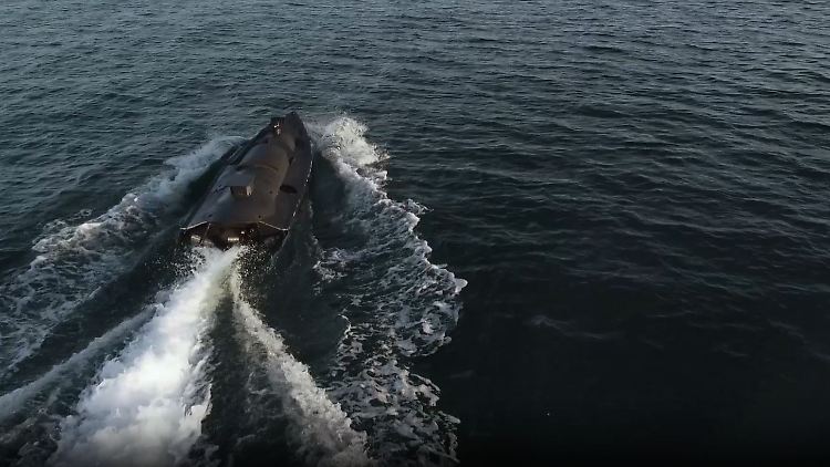 Die Ukraine setzt bei ihren Angriffen im Schwarzen Meer oft auf spezielle Marinedrohnen. 