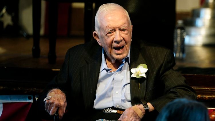 Jimmy Carter war zwischen 1977 und 1981 Präsident der USA.