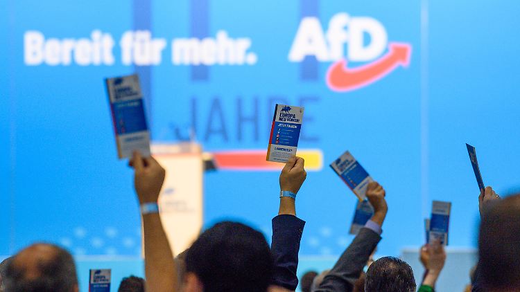 Die Zustimmung für die AfD in Deutschland ist laut dem Forschungsinstitut Insa wider leicht zurückgegangen.