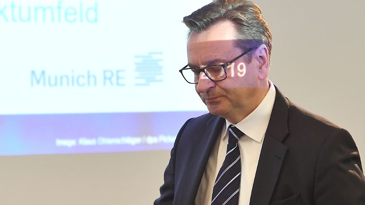 Munich-Re-Chef Wenning sieht deutsche Standortvorteile schwinden (Archivbild).