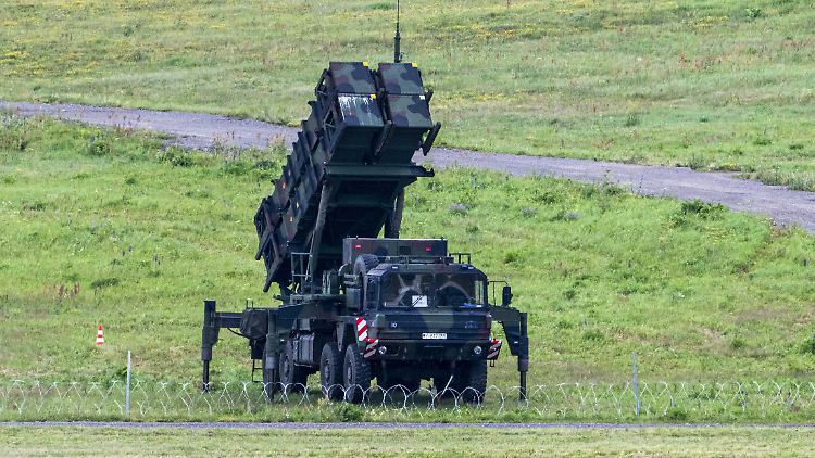 Ein deutsches Patriot-System war auch beim NATO-Gipfel in Vilnius im Einsatz.