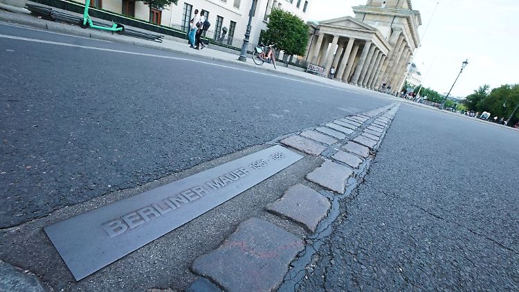 Am 13. August 1961 begann der Bau der Berliner Mauer.