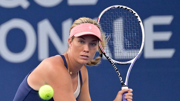 Danielle Collins war sauer auf Maria Sakkari.