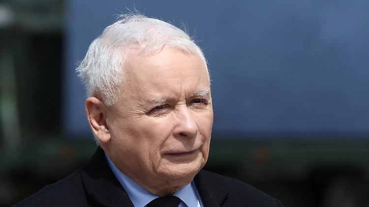 PiS-Chef Jaroslaw Kaczynski setzt im Wahlkampf auf antideutsche Töne. 