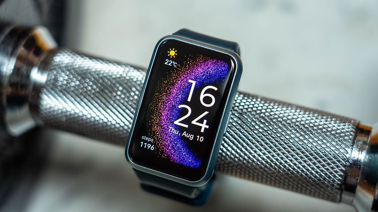Das AMOLED-Display der Huawei Watch Fit SE kann sich sehen lassen.