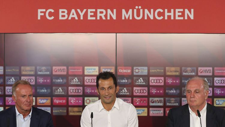 Gute Laune beim FC Bayern München.