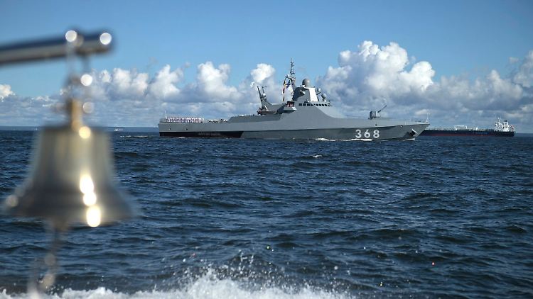Nach Angaben Moskaus soll das Patrouillenboot "Wassili Bykow" Warnschüsse abgegeben haben. 