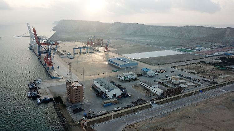 Der Hafen von Gwadar im Südwesten Pakistans.