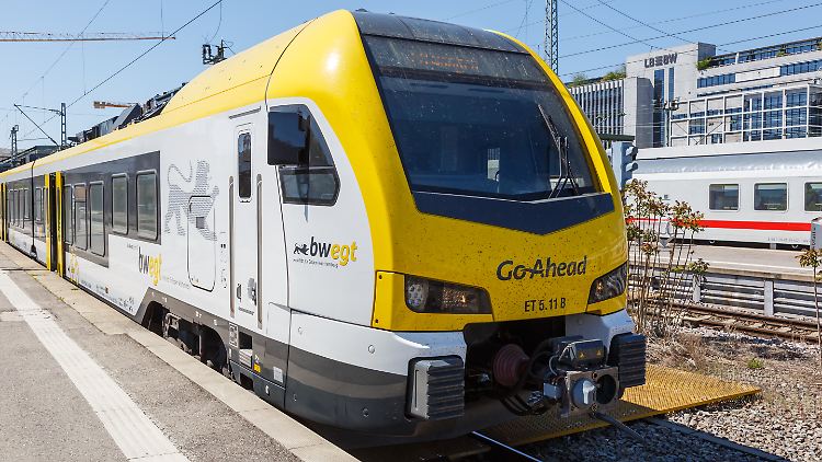 Betroffen war ein Zug des Bahnunternehmens Go-Ahead.