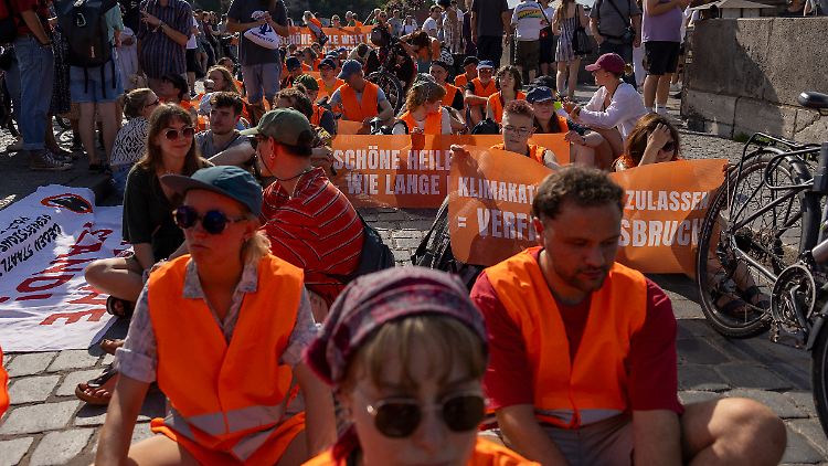 Die Letzte Generation protestiert derzeit vor allem in Bayern. 