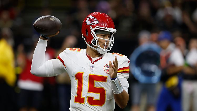 Mahomes gibt sich bei RTL die Ehre.