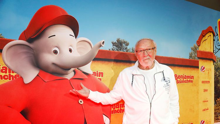 Jürgen Kluckert bei der Premiere des Kinofilms "Benjamin Blümchen" in München im Jahr 2019.