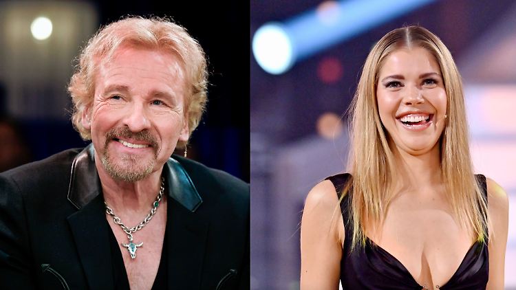 Möglicherweise das neue Dream-Team der Samstagabend-Unterhaltung: TV-Urgestein Thomas Gottschalk und Let's-Dance-Moderatorin Victoria Swarovski.