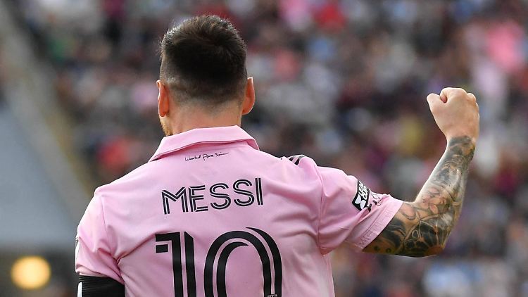 Glücklich in seiner neuen Heimat: Lionel Messi.