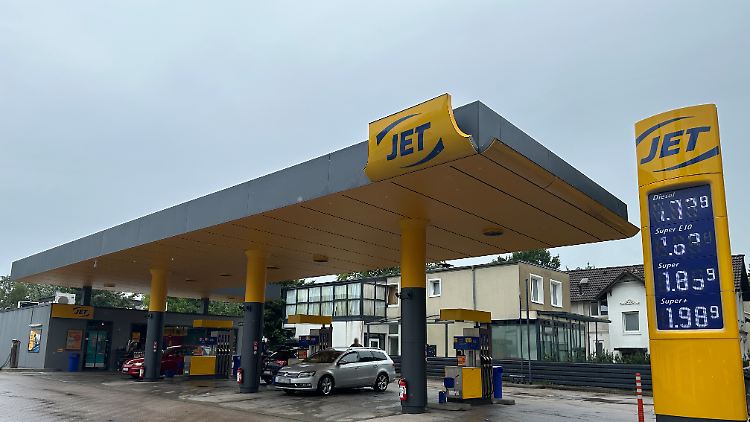 An dieser Tankstelle in Hamburg kam es zu dem Vorfall.