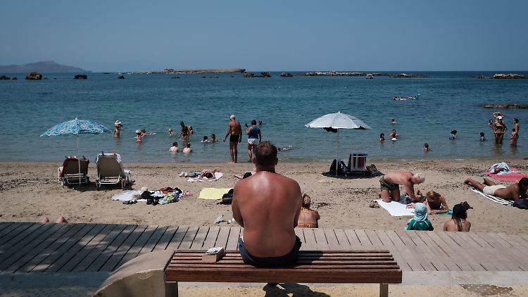 Griechenland zog bislang viele Reisende an - wie etwa die Insel Kreta.