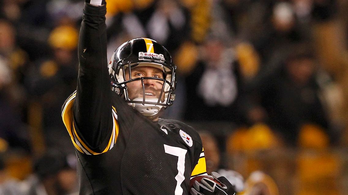 Geschafft: Pittsburghs Ben Roethlisberger feiert.