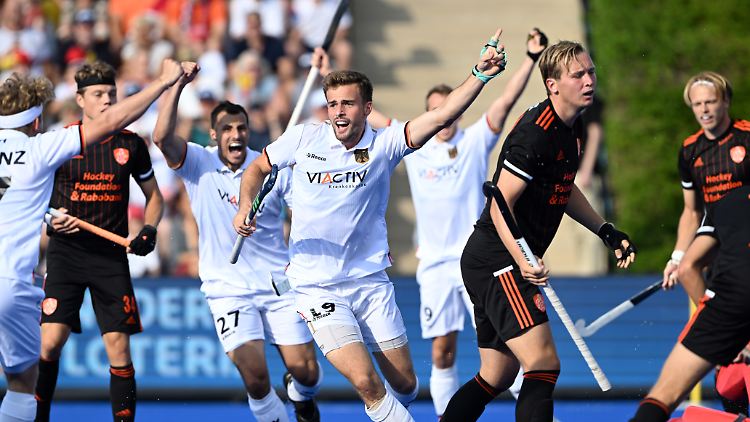 Die deutschen Hockey-Männer zeigten sich gegen die Niederlande stark verbessert.