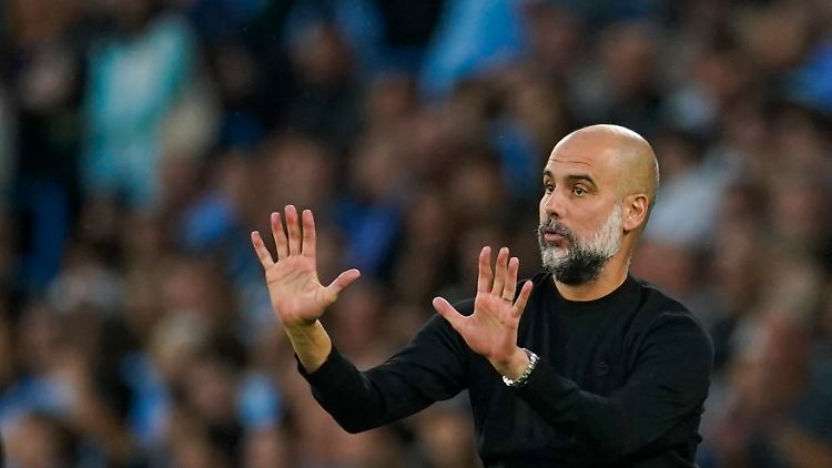 Litt schon einige Zeit unter Rückenschmerzen: Pep Guardiola.