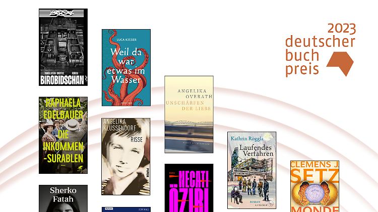 Der Deutsche Buchpreis wird am 16. Oktober verliehen.