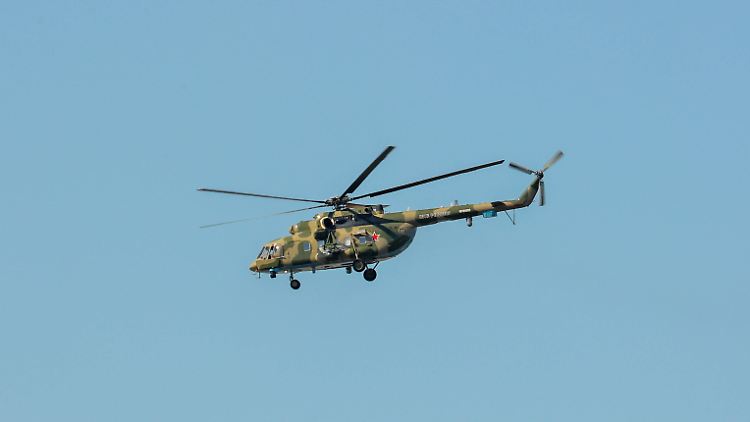 Der Pilot eines russischen Mi-8-Hubschraubers soll zur ukrainischen Seite übergelaufen sein.