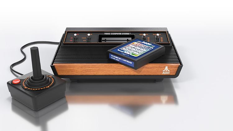 Der Atari 2600+ erscheint mit zehn Spielen.