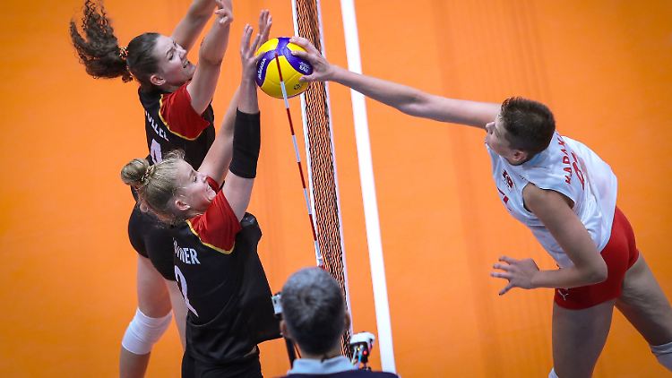 Das türkische Team war eine Nummer zu groß für Deutschlands Volleyballerinnen.