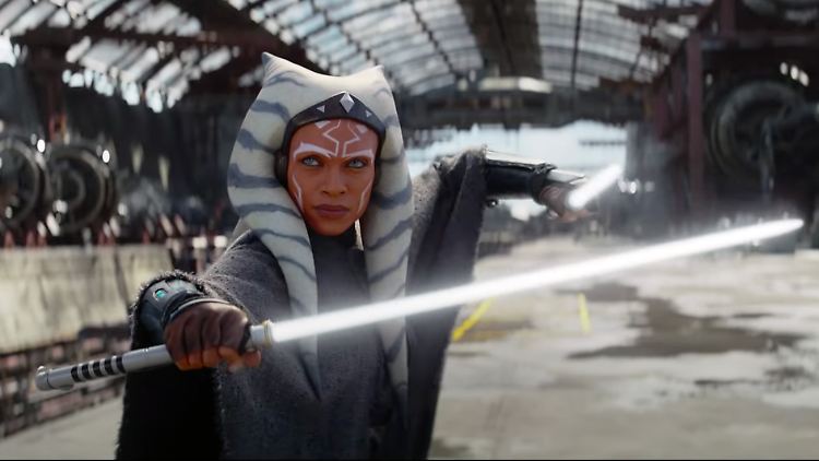Lässt "Star Wars" wieder aufblühen: Rosario Dawson als "Ahsoka"