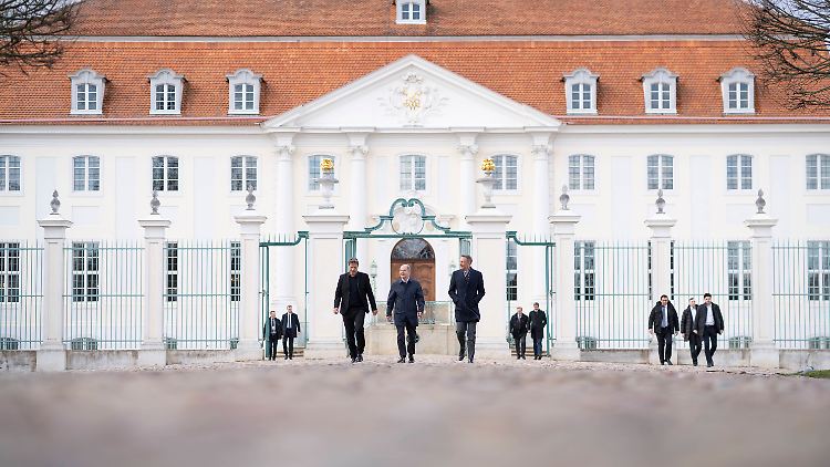 Auf Schloss Meseberg kommt die Ampel zur fünften Klausurtagung der Ampelregierung zusammen (hier im März).