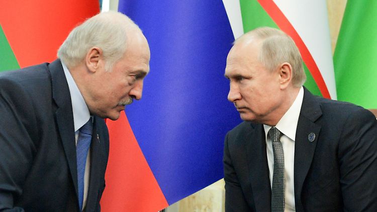 Hat Lukaschenko Putin einmal tief in die Augen geschaut, um zu wissen, dass er nichts mit dem Tod Prigoschins zu tun hat? (Archivfoto)