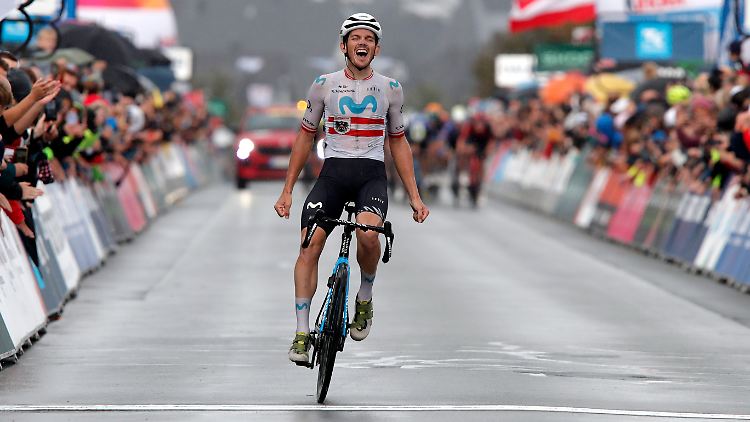 Mühlberger holte sich bei der zweiten Etappe der Deutschland Tour den Tagessieg.