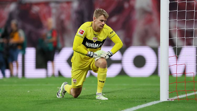 Alexander Nübel erlebte eine bittere zweite Hälfte gegen RB Leipzig.
