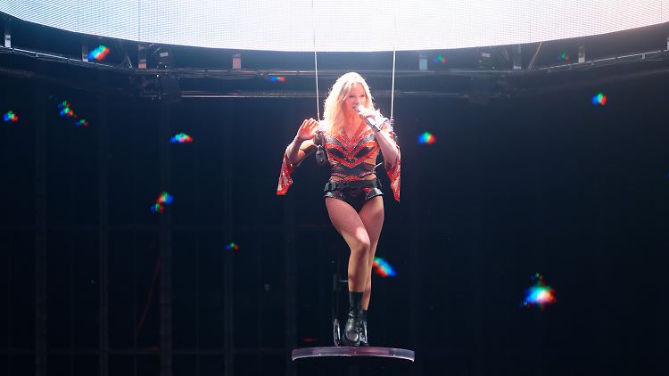 Das Konzert war ein emotionaler Abend für sie: Helene Fischer.