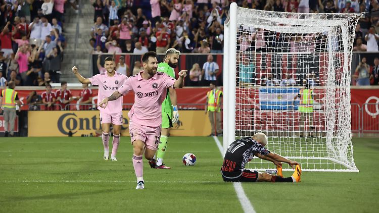 Inter Miami hatte zuvor elfmal nicht gewonnen in der MLS, dann kann Lionel Messi.