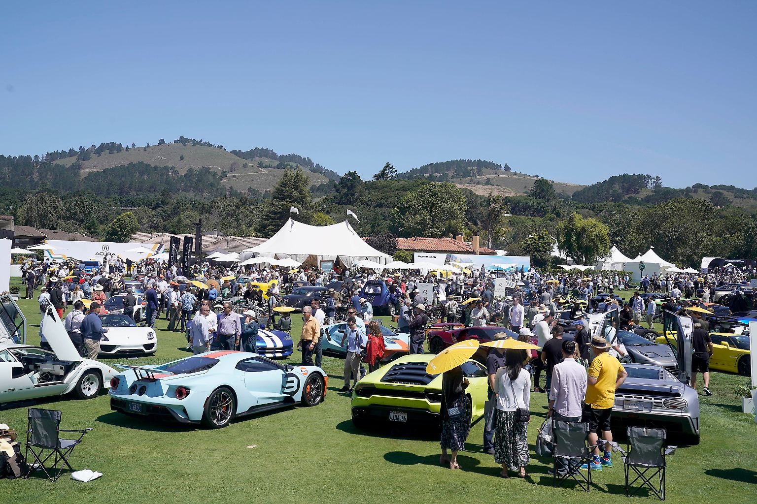 Die Monterey Car Week in Kalifornien ist für viele Autofans einer der Höhepunkte des Sommers. (Bild von 2019)