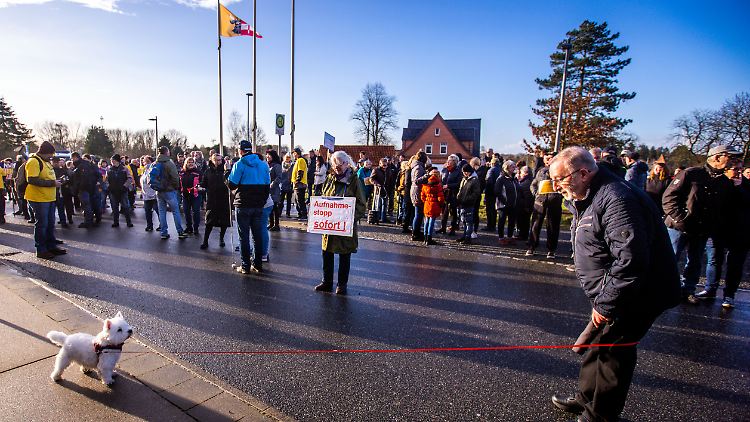 In Nordwestmecklenburg gab es in den vergangenen Wochen einige Proteste gegen Flüchtlingsunterkünfte.