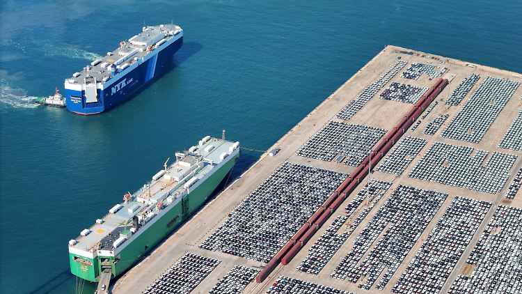 Der China-Export verliert laut IfW an Bedeutung als Wachstumstreiber für die deutsche Wirtschaft.