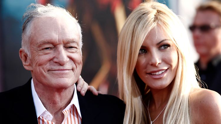 Waren ohne Zweifel ein ungleiches Paar: Hugh und Crystal Hefner.